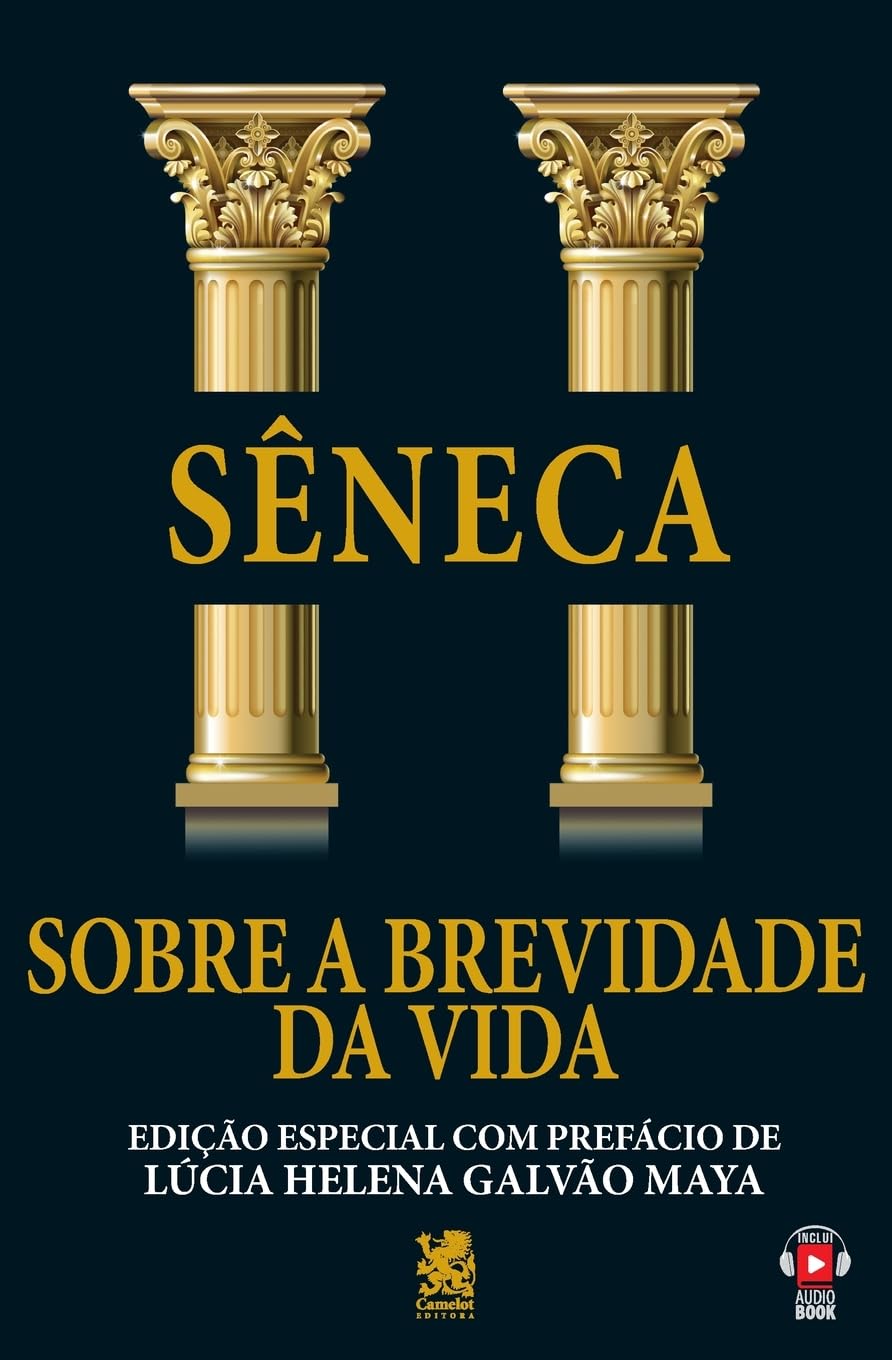 Capa do livro Sobre a Brevidade da Vida \u2014 S\u00eaneca